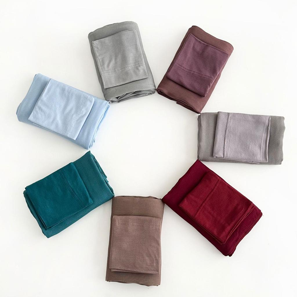 New Premium Chiffon Hijab Solid Color Muslim Women Headscarf Shawl Wrap Islamic Modest Multicolor