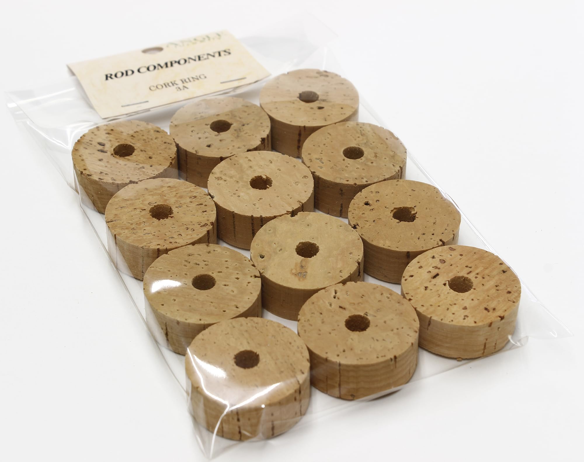 

Angle Cork AAA Pack of 12 Rings, Grade,
