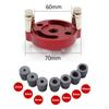 Hole Self Centering Kit 2/3/4/5/6/8/10mm 3-Hole Drill for Beech