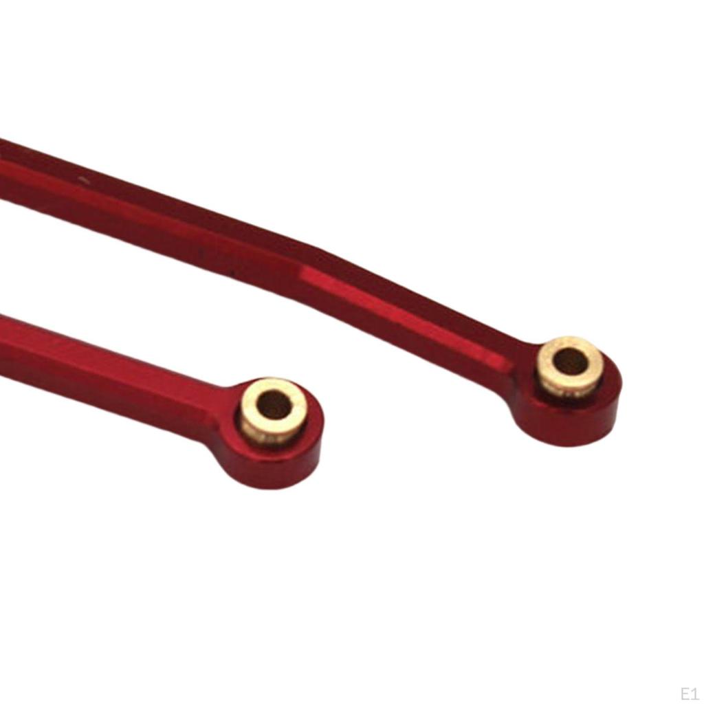 Alloy Steering Rod Tie Links Kit High Tightening Link for 1/24