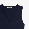[lacoste] Women's V-Neck Sleeveless Pleated Dress EF8849-56G166
