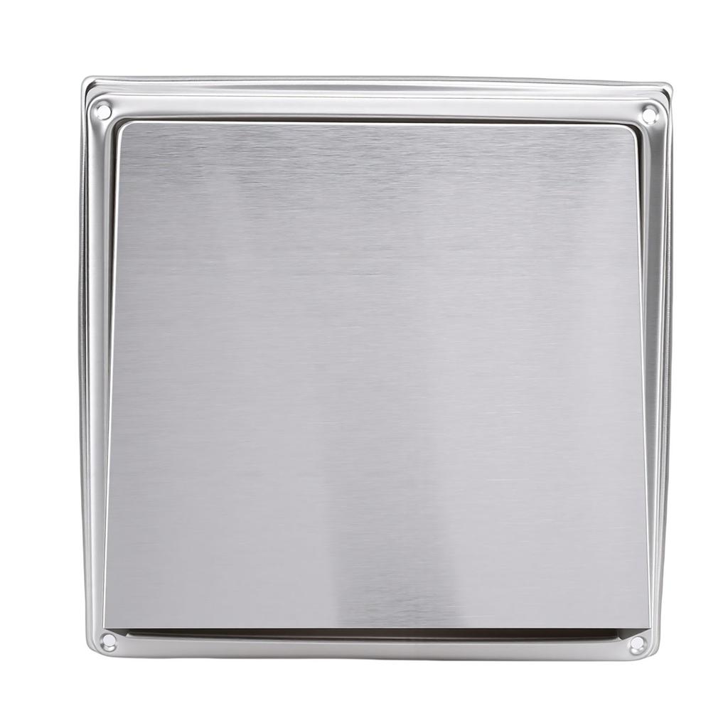 Hooded Wall Vent 6in with Screen Damper Exhaust Vent Cover Cap Outdoor Kitchen Range Hood Dryer Ventilation Kit House
