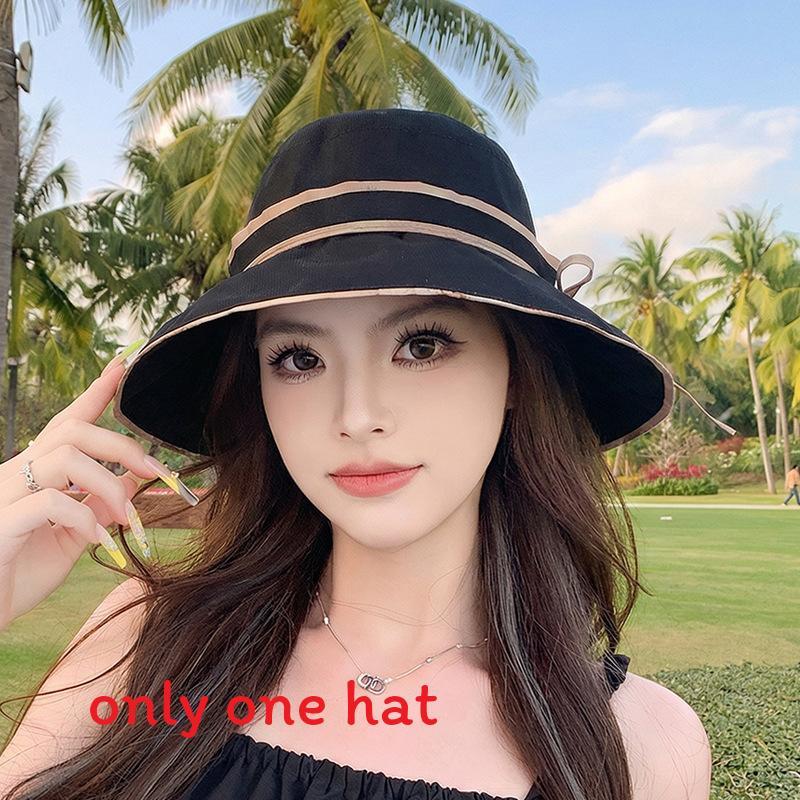 Summer Sun Protection Fisherman Hat With Large Brim For Outdoor Activities