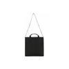 New Balance Fabric Tote Bag Shopping Bag Portable Crossbody Bag Shoulder Bag Unisex Black New Balance JABL8704
