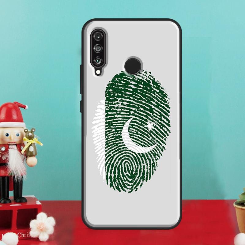 Pakistan Flag For Huawei Nova Y70 Y90 Y60 Y72 Y73 Y61 Y91 9 10 SE 12i 12s 11i 8i P30 P40 Lite P60 Pro Case