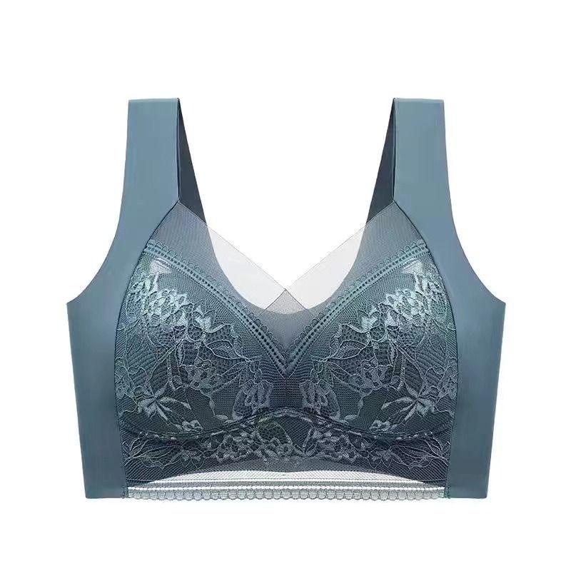 Elegantly Designed Push-up Bra for Small Busts with a Chic Back, Minimizing Effect for Larger Busts, Strapless, and Seamless Fixed Cups.