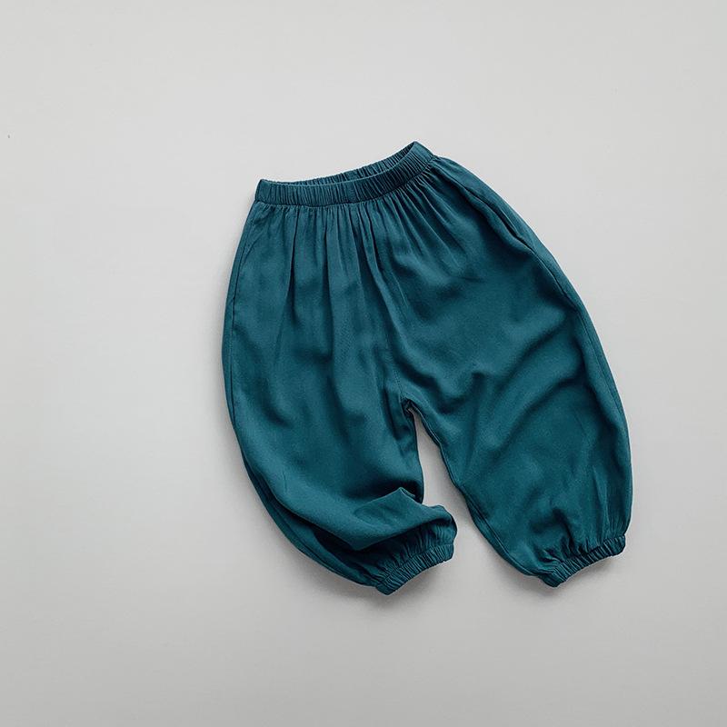 Children's Mosquito Pants Summer Boys' and Girls' Pants Japanese Korean Loose Wide Leg Pants Children's Clothing