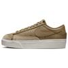 Blazer Low Platform Dark Driftwood Women's DJ0292-200