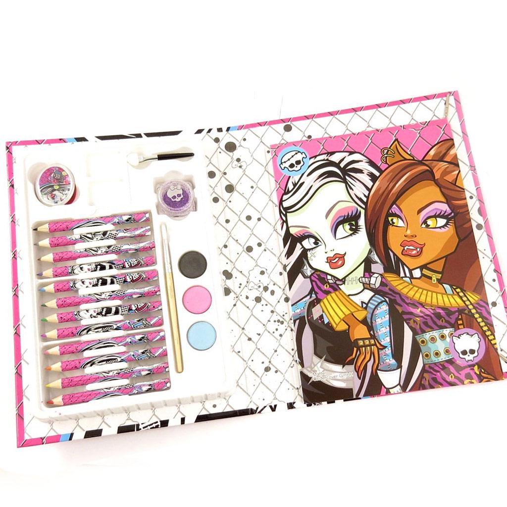 Monster high [K8672] - 'Monster High' Artist's Palette (20 Pieces)