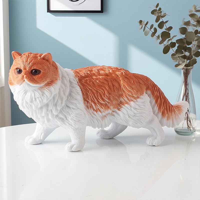 Cross-Border Cat Simulation Models: Persian, Hairless, Ragdoll, Orange, Leopard, Maine Coon, Siamese