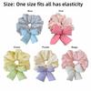 Large Elastic Elastic Fabric Hair Ties Bowknot Hair Scrunchies  High Aesthetic Value