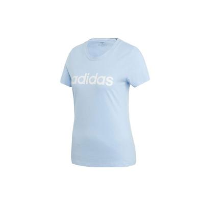 Sports Style Short Sleeve T-Shirt Women Tops Light-Blue EI0695