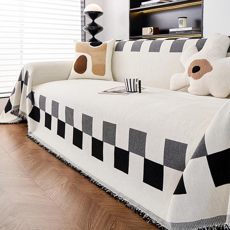 Chenille Thickened Anti-Scratching Sofa Towel Nordic Style High-Grade Sofa Cover All-Inclusive Universal Cover