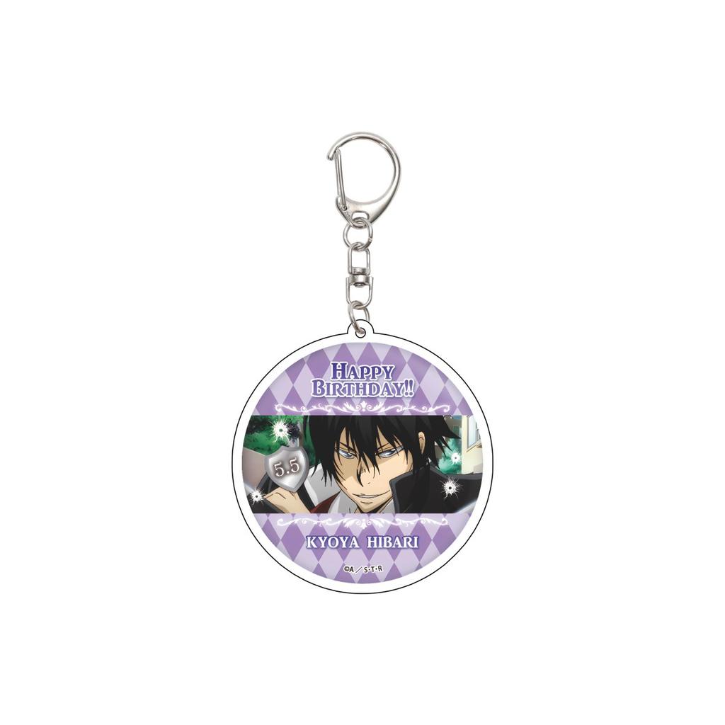 55MM Anime Katekyo Hitman Reborn Schlüsselanhänger Sawada Tsunayoshi/Gokudera Hayato/Lambo Schlüsselanhänger Acryl-Modellplatte Weihnachtsgeschenke