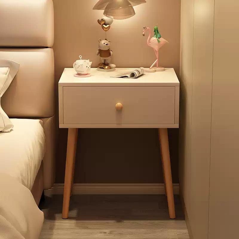 Nordic Simple Bedside Cabinet Modern Bedside Storage Cabinet Mini Storage Shelf Bookcase Cabinet Bedside Table