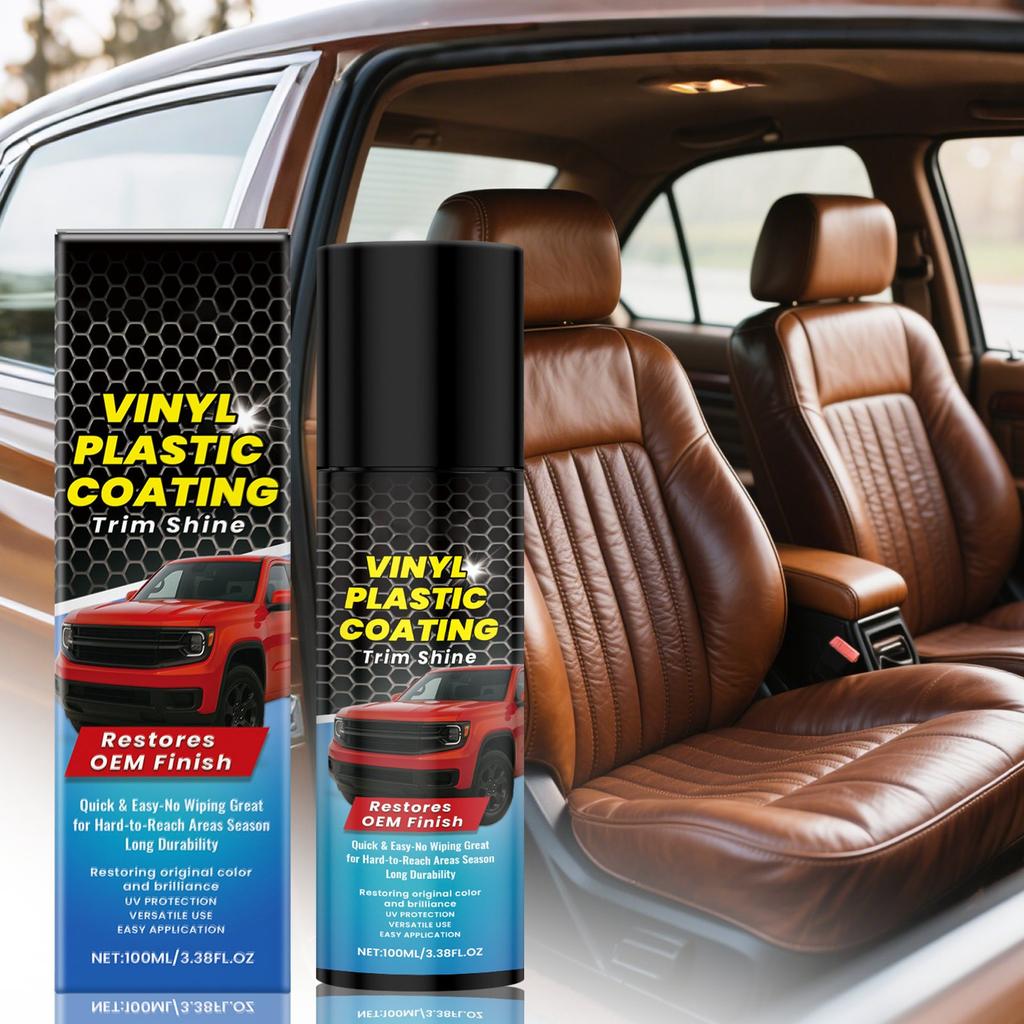 Vinyl And Plastic Aerosol Protective Coatings For Car Interiors And Exteriors That Maintain Paint Color And Prevent Fading,,100ml