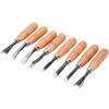 8Pcs Carving Knife Rubber Stamp DIY Stickers Engraving HandMade Pen Cutting Tools