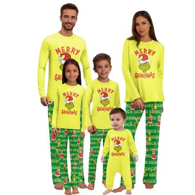 Passende Familiensets mit Weihnachtsmotiven, Langarmshirts und Hosen