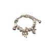 Fashion Butterfly Heart Moon Pendant Bracelet For Women Handmade Jewelry Gift