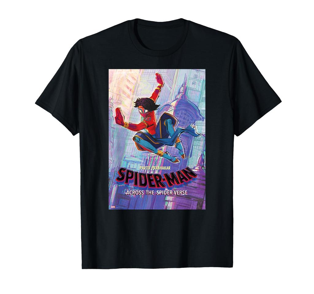 Marvel Spider-Man Across the Spider-Verse Pavitol Poster Art T-Shirt