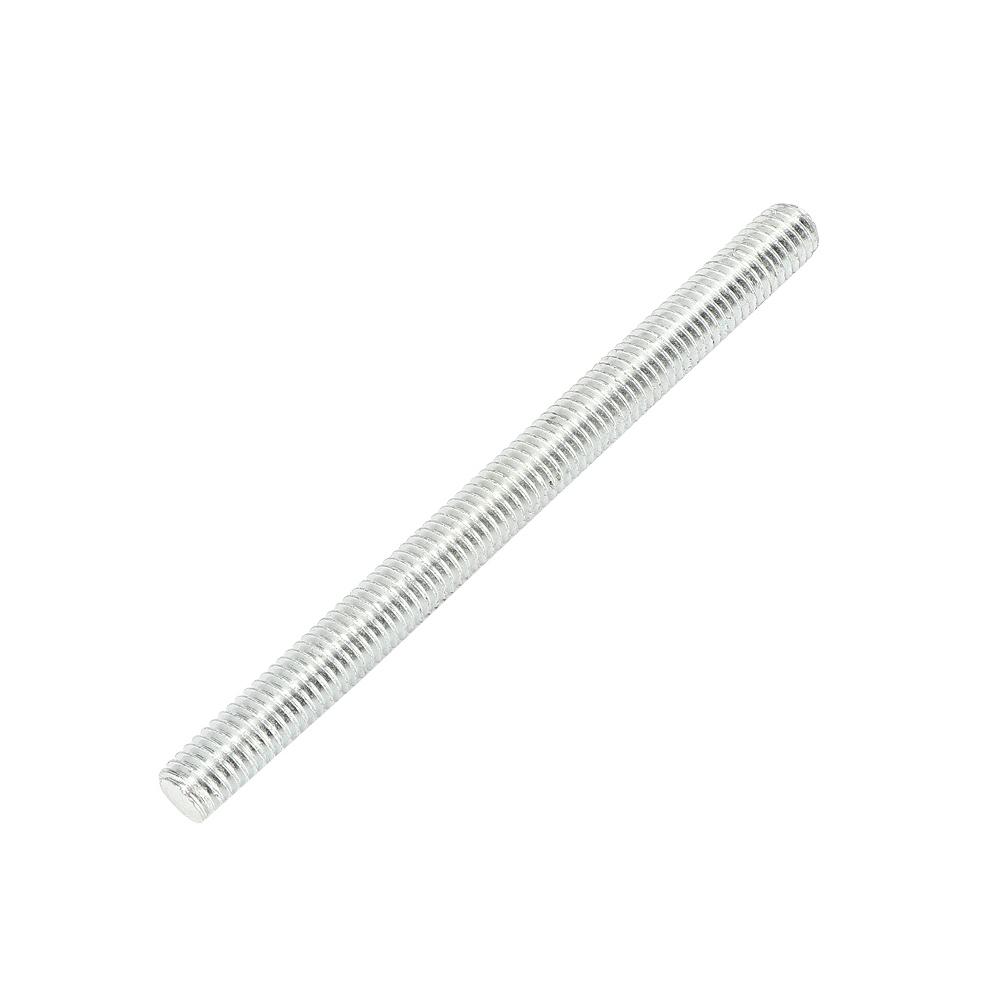 10pcs Galvanized Iron M8*100mm M8 Threaded Rod Bar for Woodworking 3045 Sliding Slot
