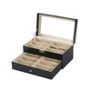 Nexxxly Reading and Eyeglasses Collection PU Simple Sunglasses Eyeglass Storage Eyeglass Large Accessory Organizer 12 Sunglasses, Eyeglasses, Glasses,