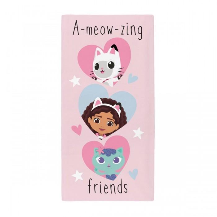 Gabby´s Dollhouse A-Meow-Zing Friends Cotton Bath Towel