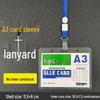 ID Card Holder with Lanyard for Work, Exhibition, and Student Badges