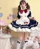 AOTYP Maid Cat Girl Cute Halloween Costume for Women and Plus Little Sister Maid Large Complete Cute School Cultural Photo Size S Costume,