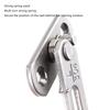 2pcs Adjustable Window Limiters 304 Stainless Steel Window Restrictor Clips Safety Locks Smooth Bottom Secure Install