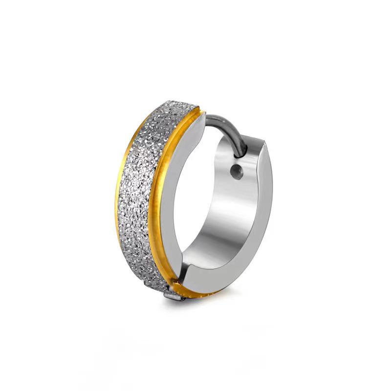 Trendy Frosted Ohrclips für Männer & Frauen: Stilvolle Accessoires ohne Piercing