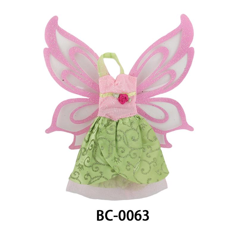

Модная кукольная одежда, платье феи для газовой юбки, юбка с крыльями бабочки, платье феи с крыльями бабочки, одежда, аксессуары