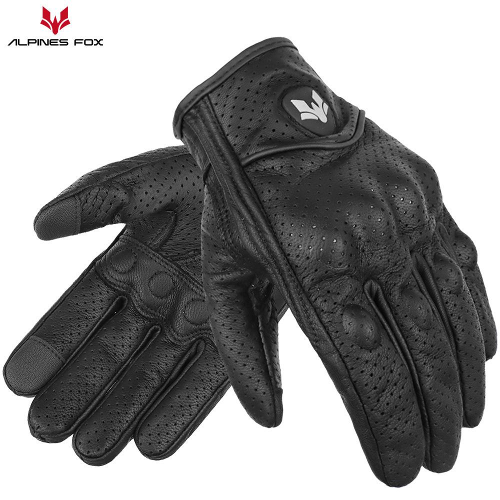 Motorcycle Locomotive Sheepskin Gloves