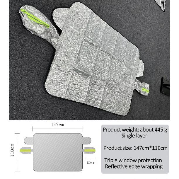 For Volkswagen Tiguan L 2024 2025 2026 MK3 Auto Snow Shield Anti-Icing Snow Winter Sunshield Front Windshield Cars Accessories