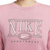 New Nike Sportswear Club SS25 Sweatshirt Women's Elemental Pink/Heather HJ0981-699