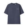 FILA × WE11DONE Solid Color Short Sleeve Crew Neck T-Shirt Unisex tops F11U626107F-GY