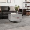 VidaXL Coffee Table Sonoma Grey 50x50x40 Cm Engineered Wood 829344