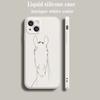 Luxury Color Phone Case For iPhone 15 16 14 13 12 mini 11 Pro Max XS X XR SE 7 8 Plus soft Silicone Beige Cover Animal Art Horse