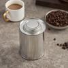 Blech Kaffeebohnen Aufbewahrungsdose Versiegelter Teekannenbehälter Tragbares Metallglas Hausverpackungsbox