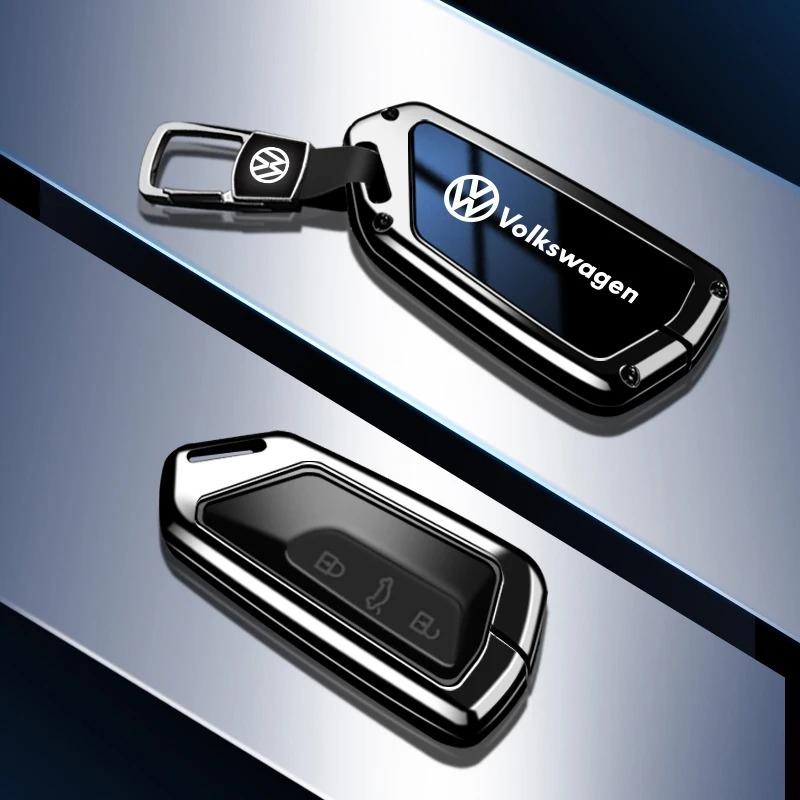 Zinc Alloy Car Remote Key Case Cover Protection Shell For VW Volkswagen ID.3 ID.4 Golf 8 2022 2023 MK8 Cupra Auto AccessoriesAO1