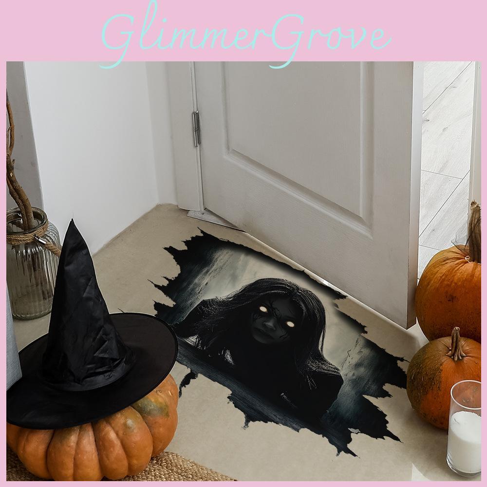 Halloween Wall Scary Breaking Female Ghost Living Room Home Decor Stickers