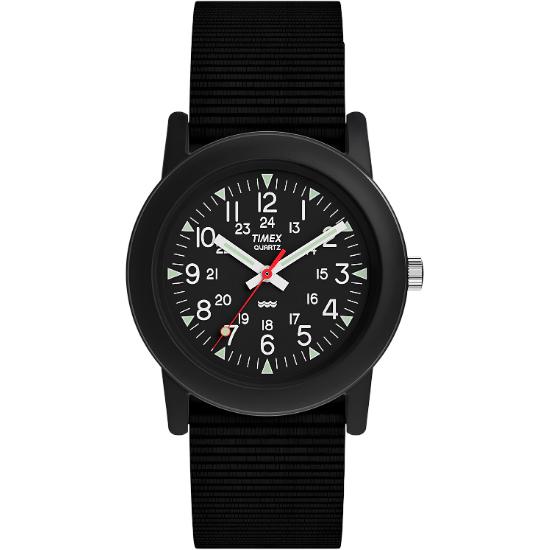 TIMEX Camper Черный T18581 [Timex] Часы, Циферблат, [Официальный импорт] чёрный