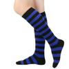 Women's Wide-stripe Calf Socks, Mid-calf And Knee-high Socks