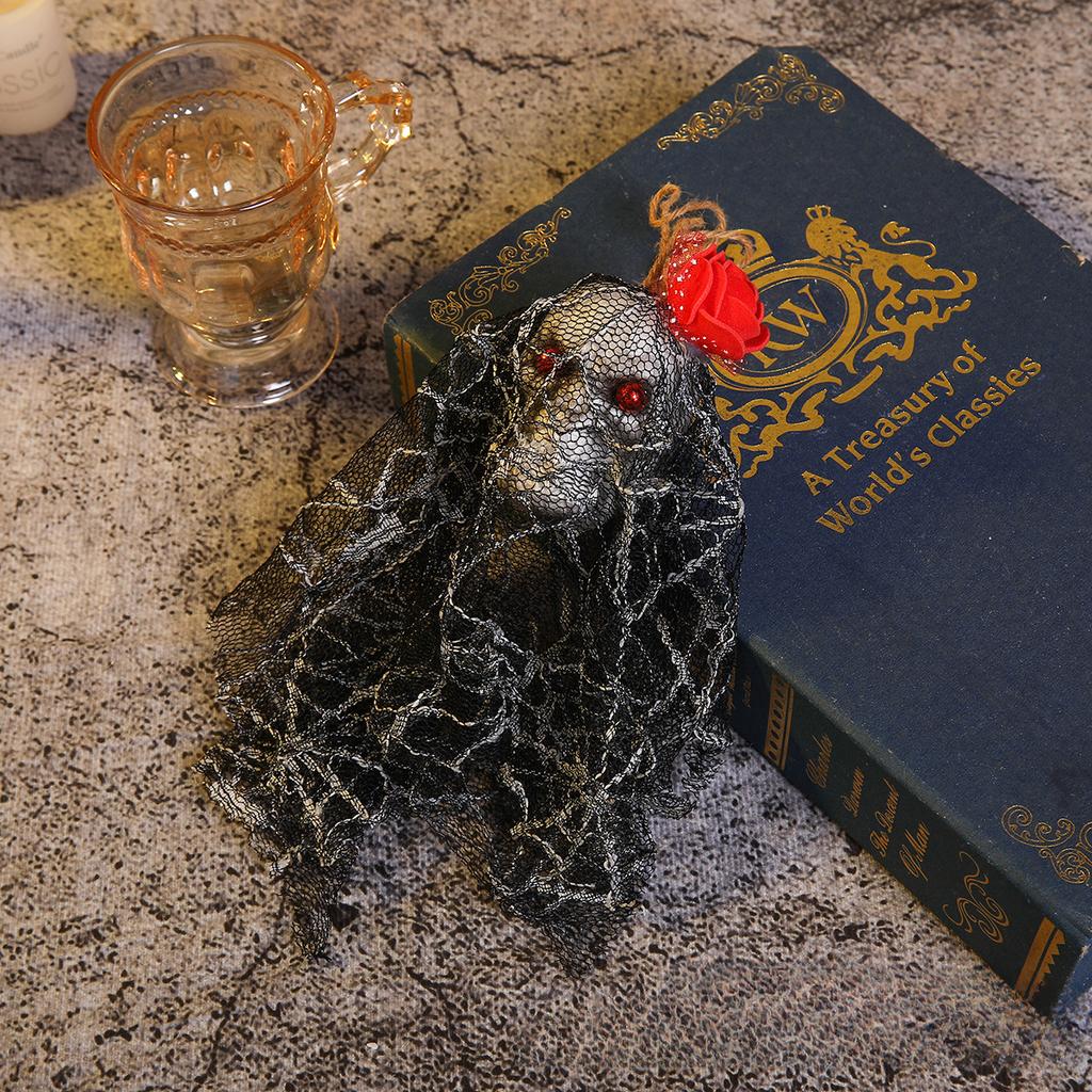 Halloween Decorations, Ghost Brides, Hanging Ghosts, New Styles, Haunted House Escape Room Decorations, Party Horror Decoration Props, Small Skulls