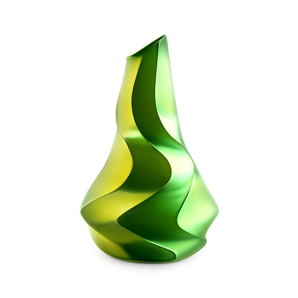 

Twisted 3D Printed Flower Vases PLA Decorative Vase Tabletop Vase Office Tabletop Ornaments 12*12*18.3CM