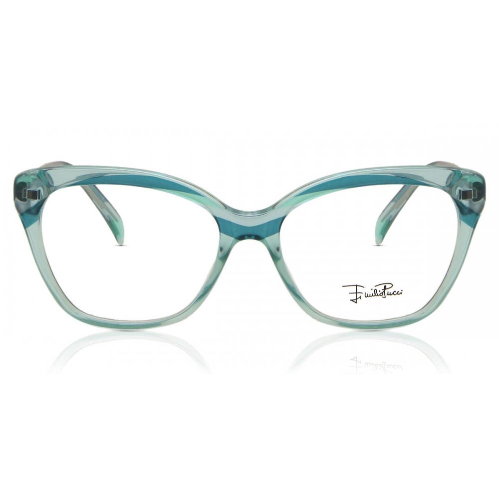 

Emilio Pucci Ep2690 444 Women Eyeglasses Aqua Blue/52