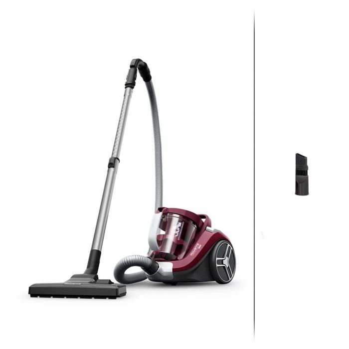 Aspirateur Sans Sac - Rowenta - RO4B23 - 900 W - 2,5 L - Filtration Cyclonique 3 Niveaux