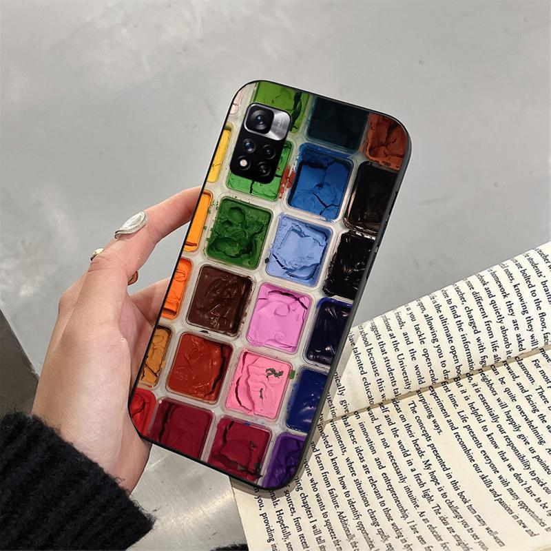 Farben Malkasten Auto casa Hülle Handyhülle Für Xiaomi Redmi note 14 ProPlus 14 13 12 11 10 Pro 14S 12S 11S Redmi 14C 13C