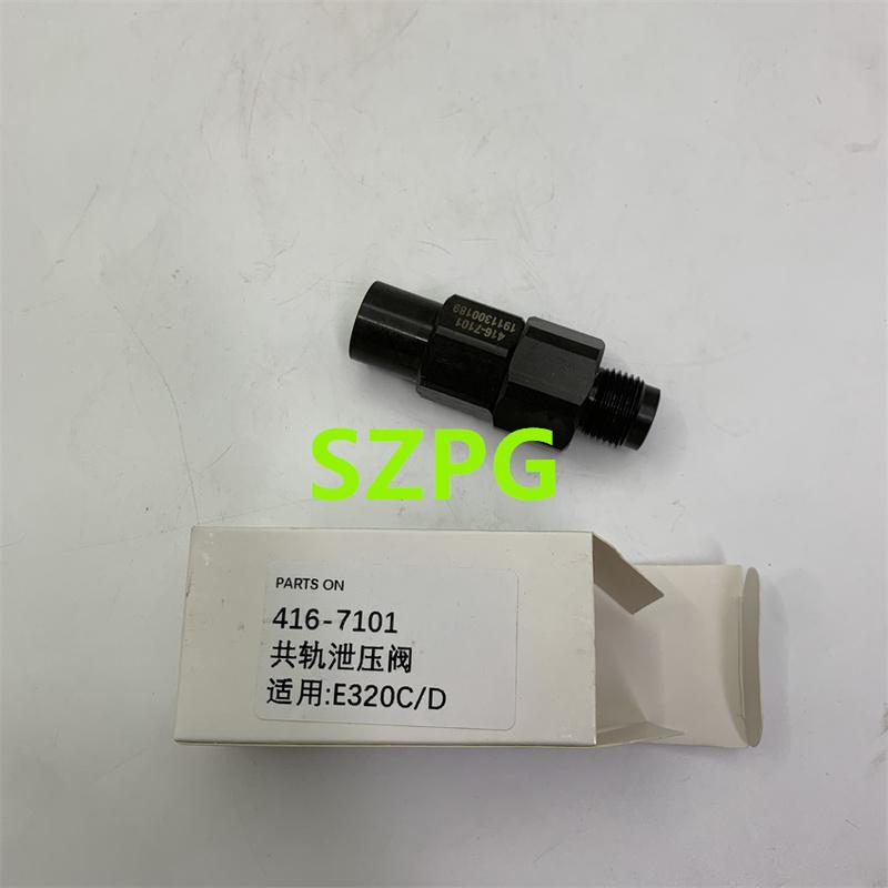 FOR CAT312 320D C6.4 High Pressure Common Rail Pressure Relief Valve Check Valve 416-7101