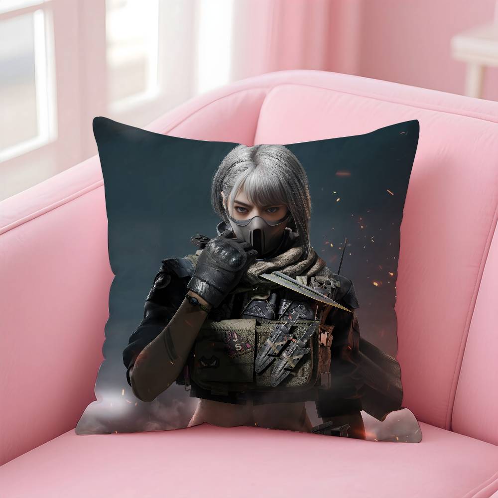 Cool Game D-Delta Force Pillow Case pattern printing pillowcase living room sofa cushion cover bedroom room decor
